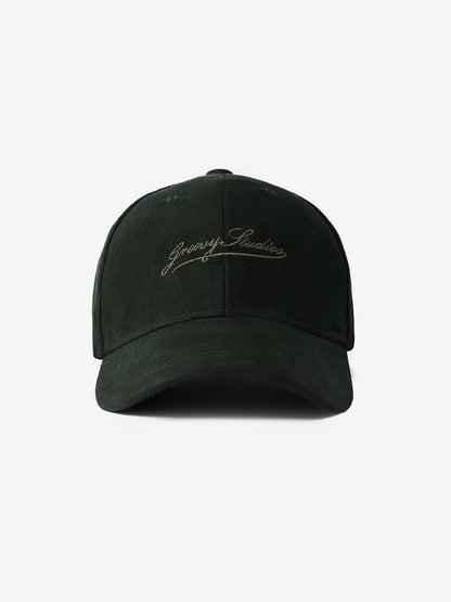 Super Suede Cap Deep Green