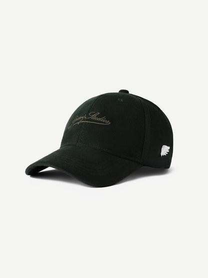 Super Suede Cap Deep Green