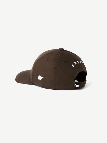 Horizon Stars Embroidered Cap Mocha