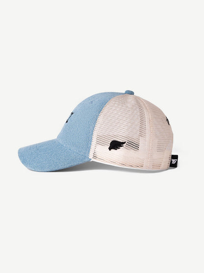 Classic Denim Trucker Cap Iced