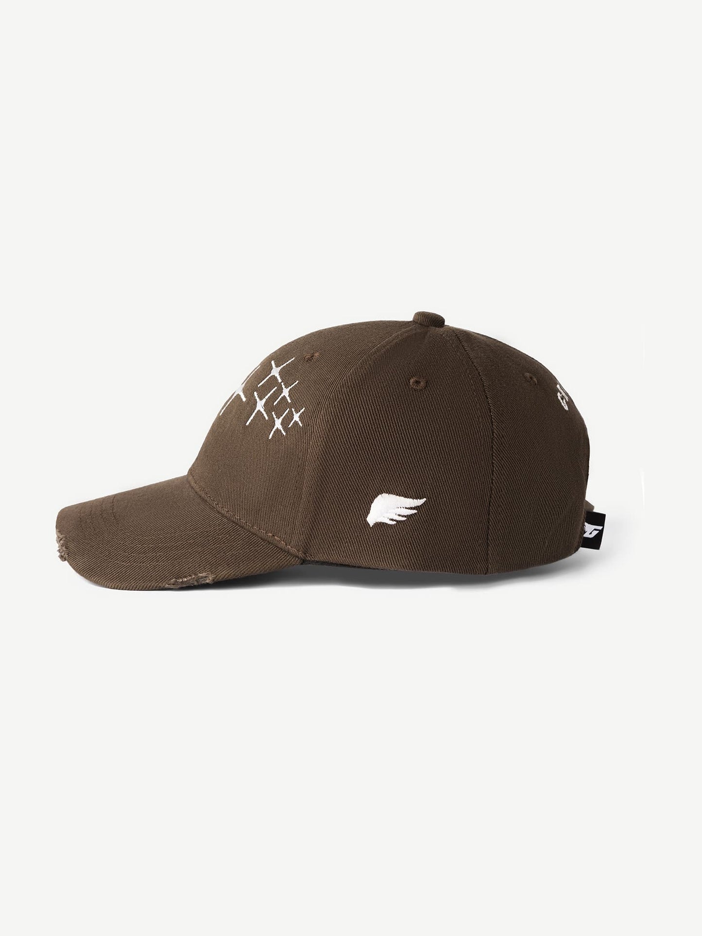 Horizon Stars Embroidered Cap Mocha