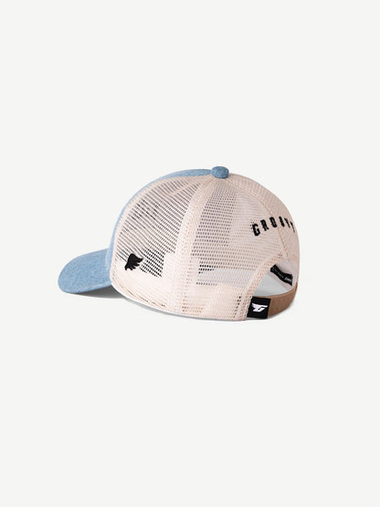 Classic Denim Trucker Cap Iced