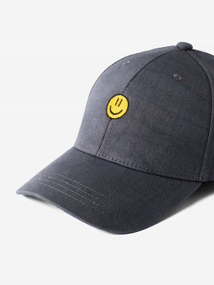 SMILEY DAY Cap Slate Blue-Grey