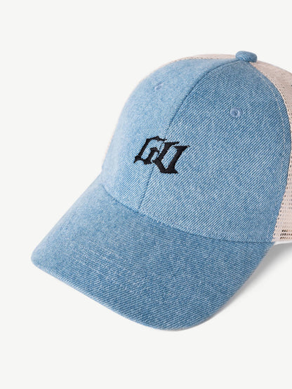Classic Denim Trucker Cap Iced