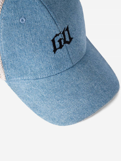 Classic Denim Trucker Cap Iced
